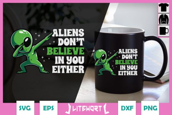 Dabbing Aliens Funny SVG Graphics and Crafts Review
