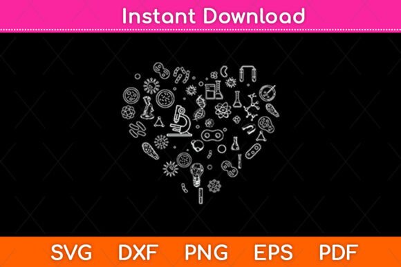 Funny Heart Biological Science Funny Svg Graphics