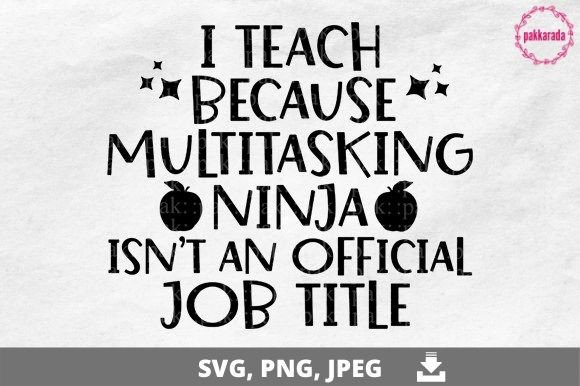 Funny Teacher SVG Review: I Teach Because