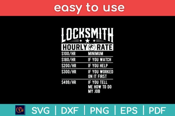 Locksmith Hourly Rate Funny Funny Svg Graphics And Crafts Review