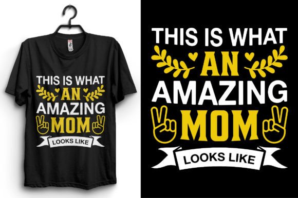 Mother Typography T-shirt Design: Graphics for T-Shirt Designs